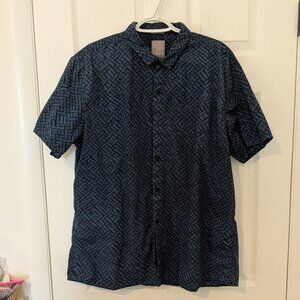 A-Frame short sleeve button down shirt size XL